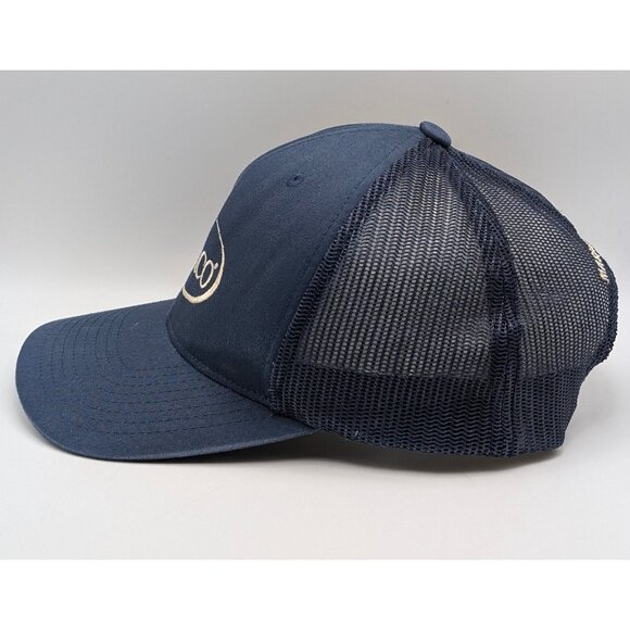 Chaco Navy Blue Mesh Snapback Hat Cap Adjustable Adult Hiking Nature Breathable - Picture 3 of 5